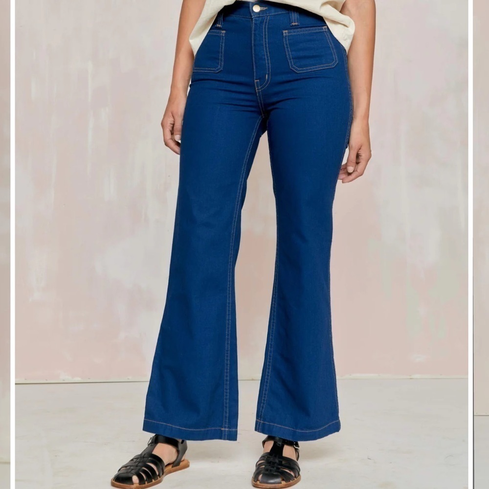 Christy Dawn The Lula Jean in Cobalt Blue size 25